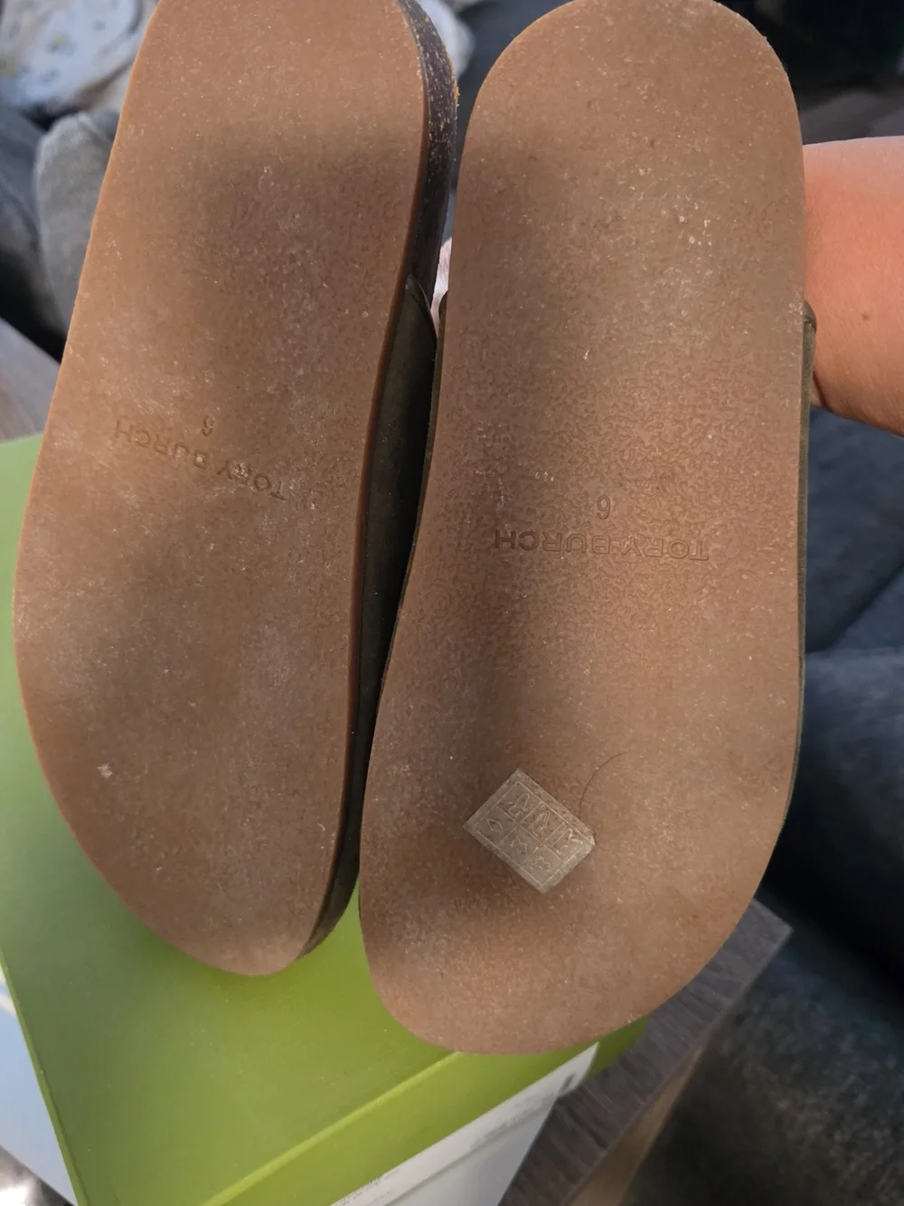 Tory Burch Everly Suede Clogs